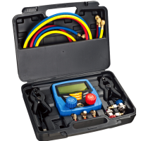 Манометричний цифровий колектор HONGSEN HS-350A комлект (всі фреони, -55ºС - +125ºС, 42 Бар)