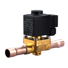 Соленоїдний вентиль HONGSEN HV25M9T з котушкою 220 В (пайка 1 1/8", 10м?/ч, 45 Бар)