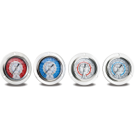 Манометр гліцериновий HONGSEN 191 H (R22, R134a, R404a, R407C, psi, kg/cm?, -40?C - +120?C)