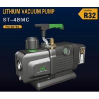 Вакуумний насос 2 ст. з літієвим акум. Super Stars ST-4BMC (127л/хв,1/4HP,2*10-1Па,1/4&3/8"SAE,R32)