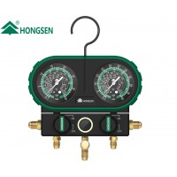 Манометричний колектор HONGSEN HS-MVS60-101A-60" (R410A, 22, 134a, 404A, пл. чемодан)