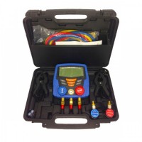 Манометричний цифровий колектор HONGSEN HS-350A комлект (всі фреони, -55ºС - +125ºС, 42 Бар)