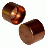 Заглушка медная HAILIANG HLE40CAP06 - 35 мм (EN 1254-1)