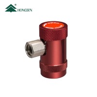 Муфта швидкознімна HONGSEN HS-MH-1234 з блокуванням, з адаптером M12*1,5-1/4SAE (R1234yf) Муфта швидкознімна HONGSEN HS-MH-1234 з блокуванням, з адаптером M12*1,5-1/4SAE (R1234yf)