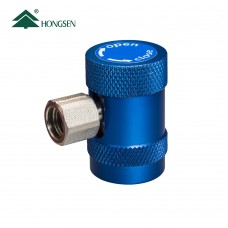 Муфта швидкознімна HONGSEN  HS-ML-1234 з блокуванням, з адаптером M12*1,5-1/4SAE (R1234yf)