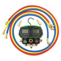 Манометричний колектор Super Stars ST-B268D комплект (R410A, 22, 407С, 404A, шланги 60", чемодан)