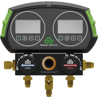 Манометричний колектор Super Stars ST-B268D комплект (R410A, 22, 407С, 404A, шланги 60", чемодан)